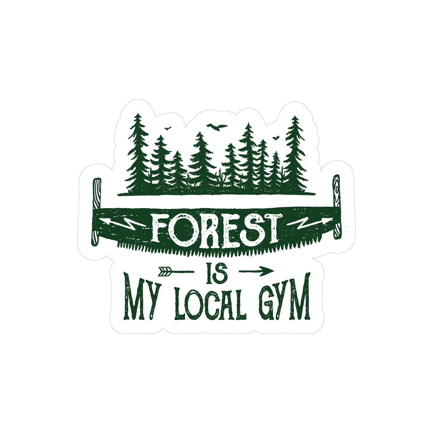 フォレスト イズ マイ ローカル ジム (Lumberjack-Forest Is My Gym)