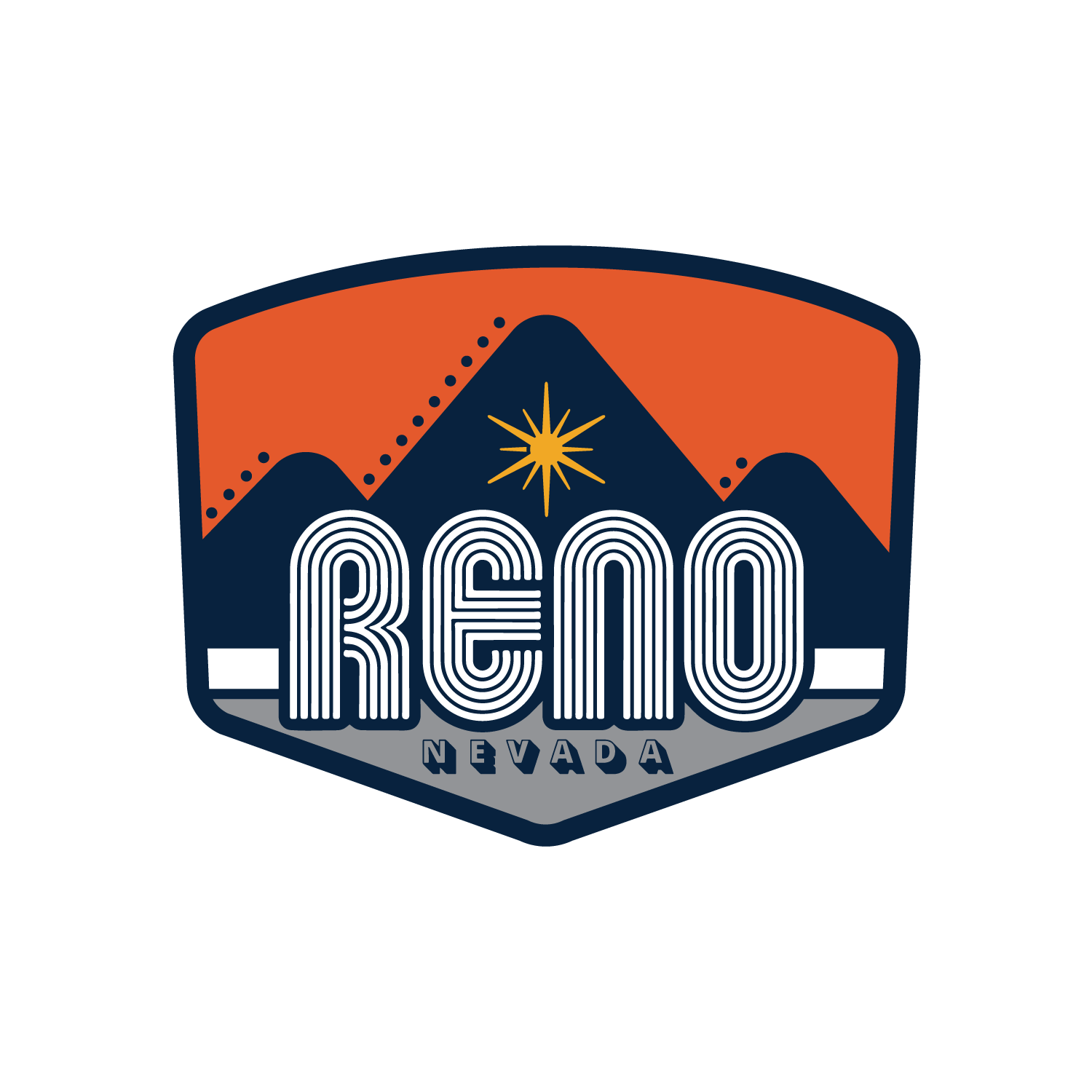 リノ ネヴァダ (Clean Reno Badge)