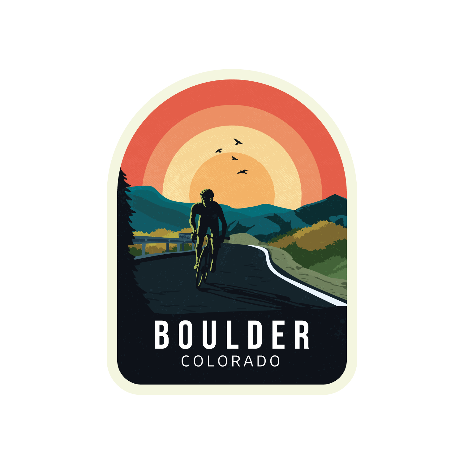 ボールダーサイクリング (Rainbow Sky-Bike(Boulder))