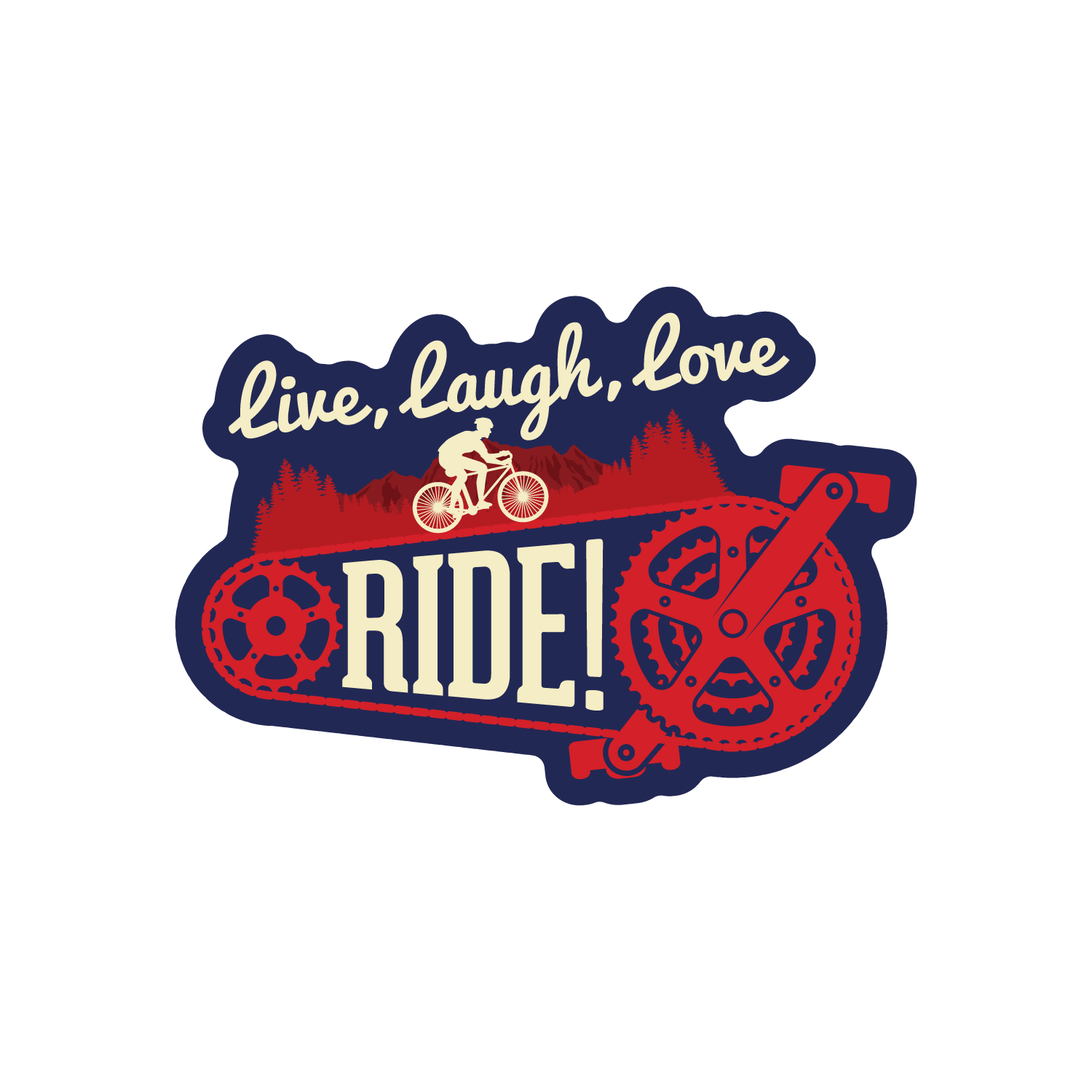 リブラーフラブ サイクルライド (Live Laugh Ride-Bike)